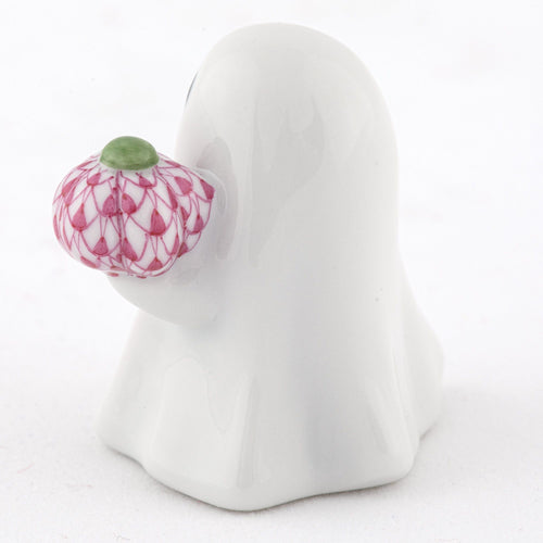 Ghost with Pumpkin - Raspberry