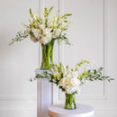 Peaceful Purity Vase Arrangement