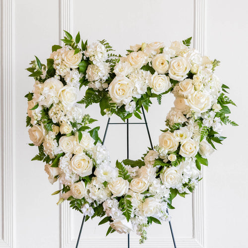 Peaceful Purity Heart Easel