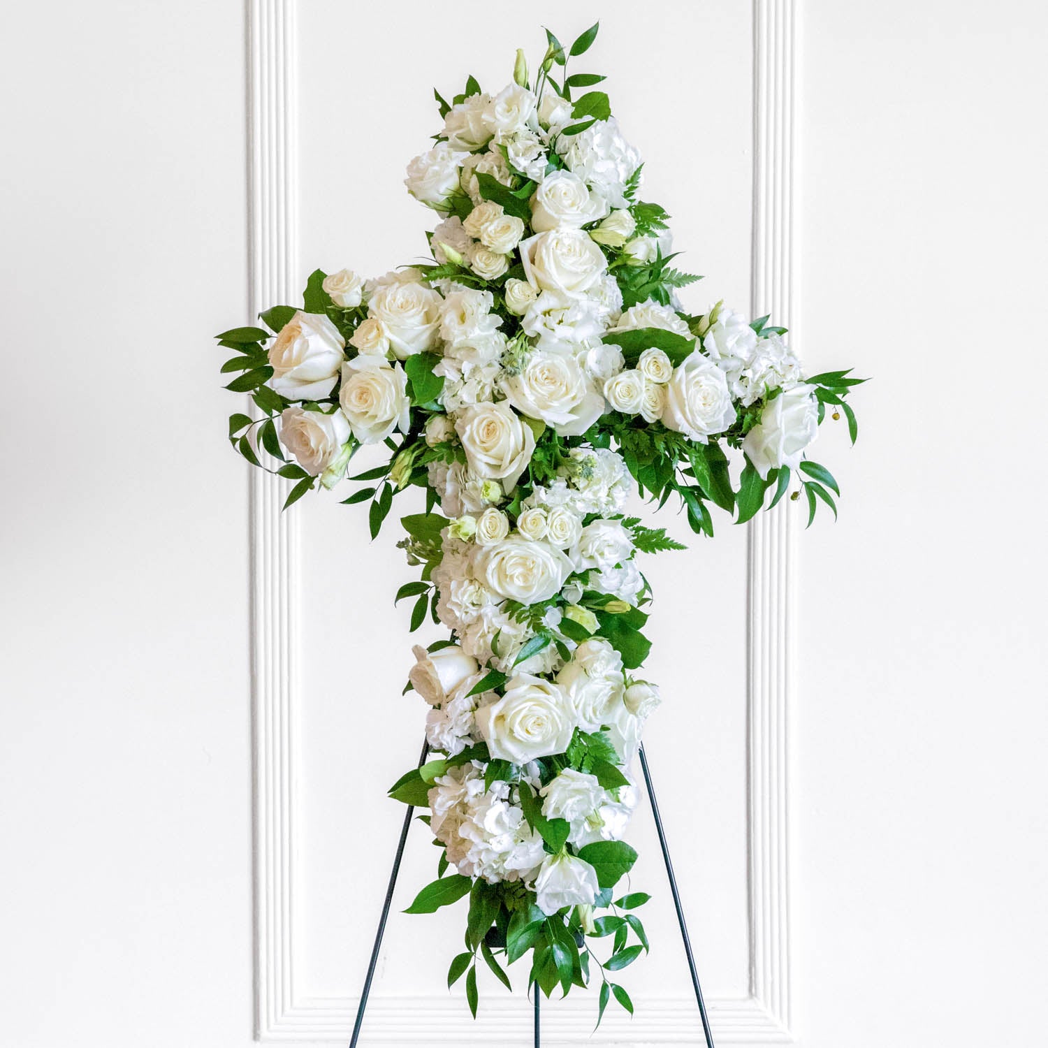 Peaceful Purity Cross Easel