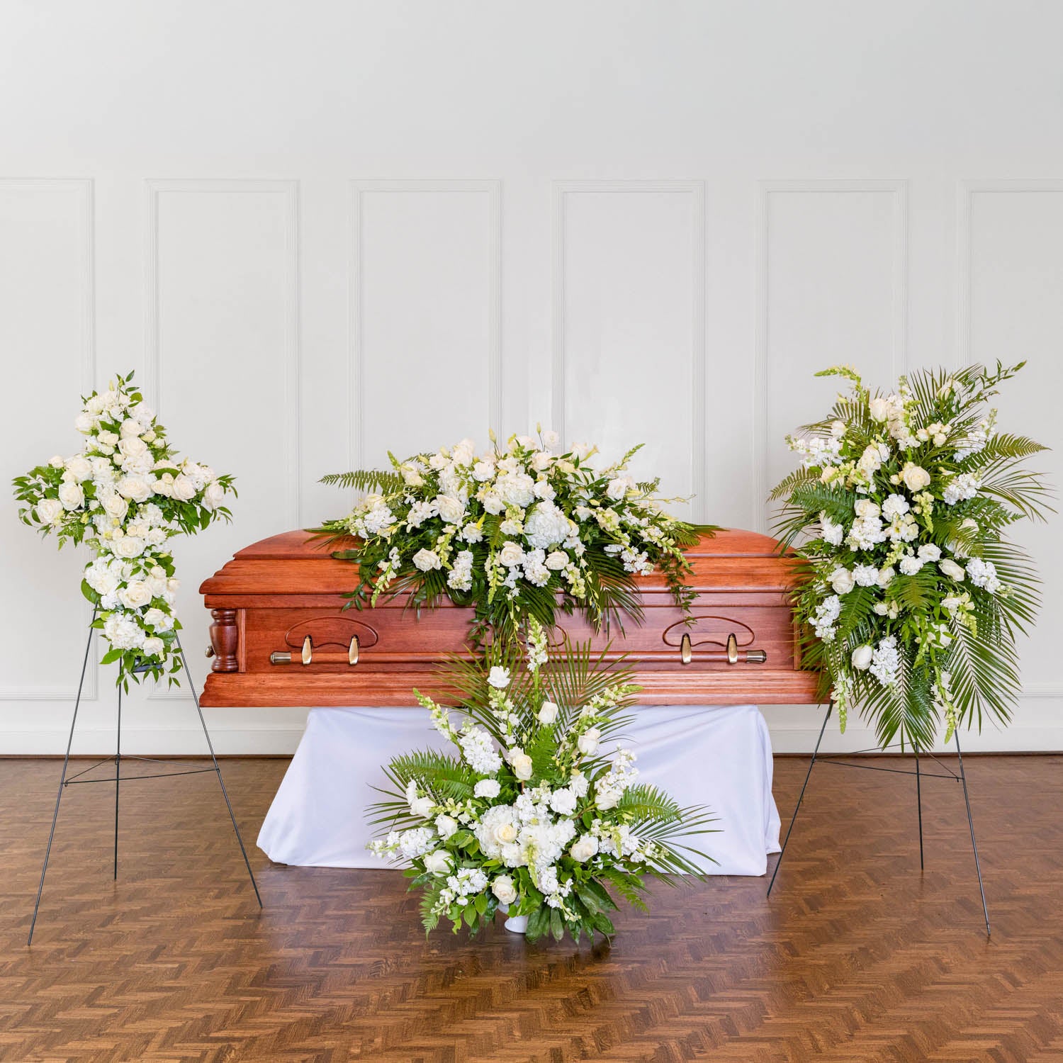Peaceful Purity Cross Easel