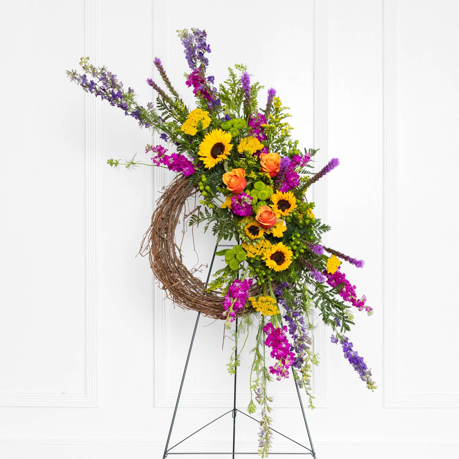 Fields of Remembrance Wreath Easel
