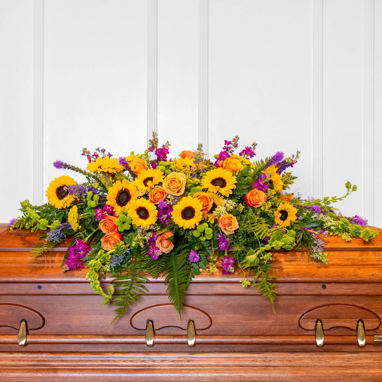 Fields of Remembrance Casket Spray