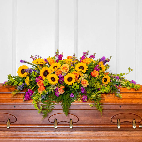 Fields of Remembrance Casket Spray
