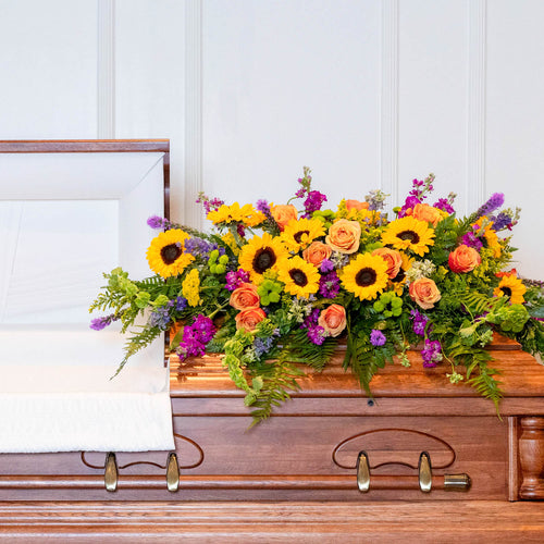 Fields of Remembrance Casket Spray