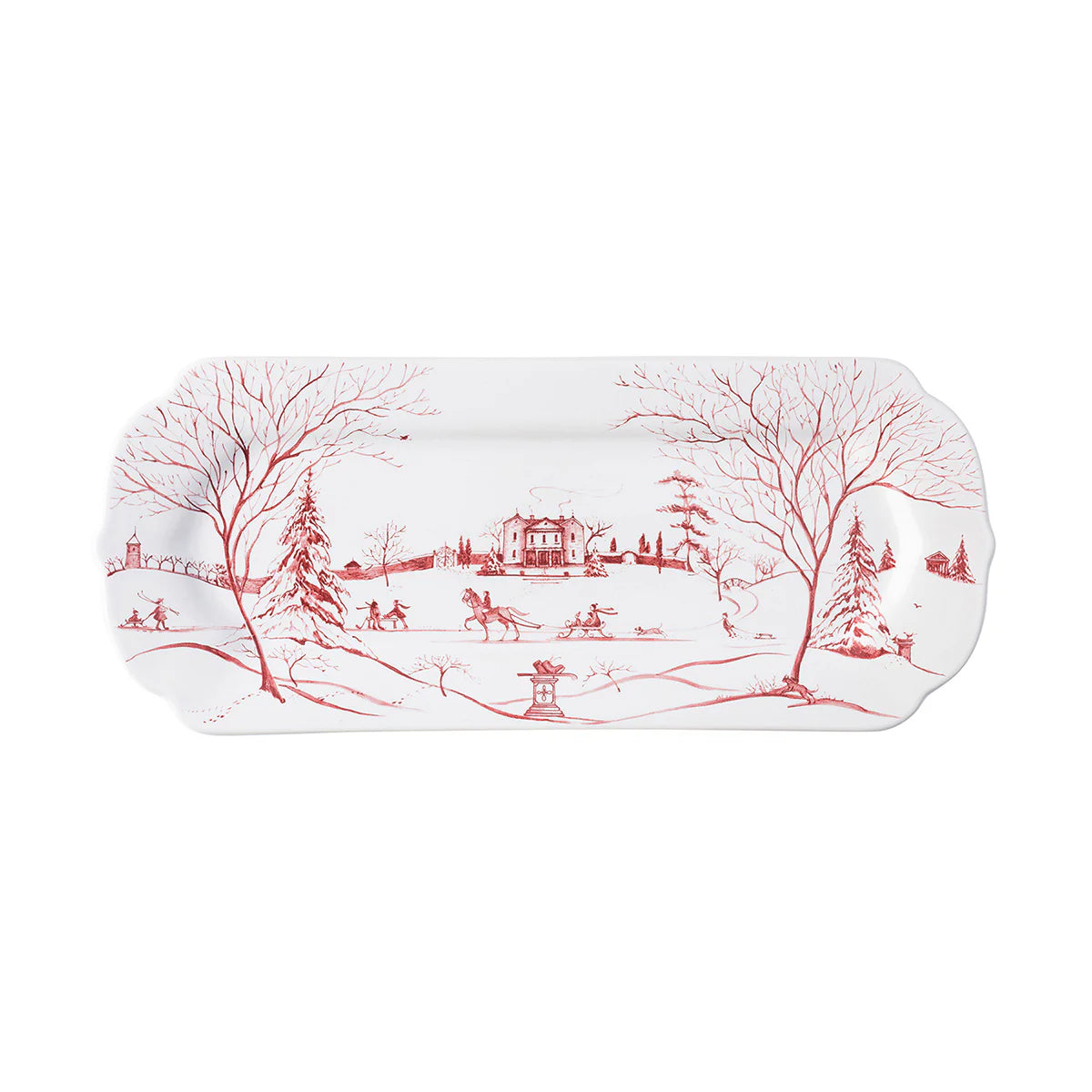 Winter Frolic 15" Hostess Tray by Juliska