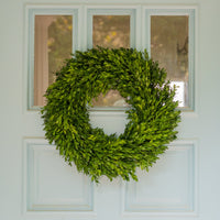 Preserved Boxwood Wreath