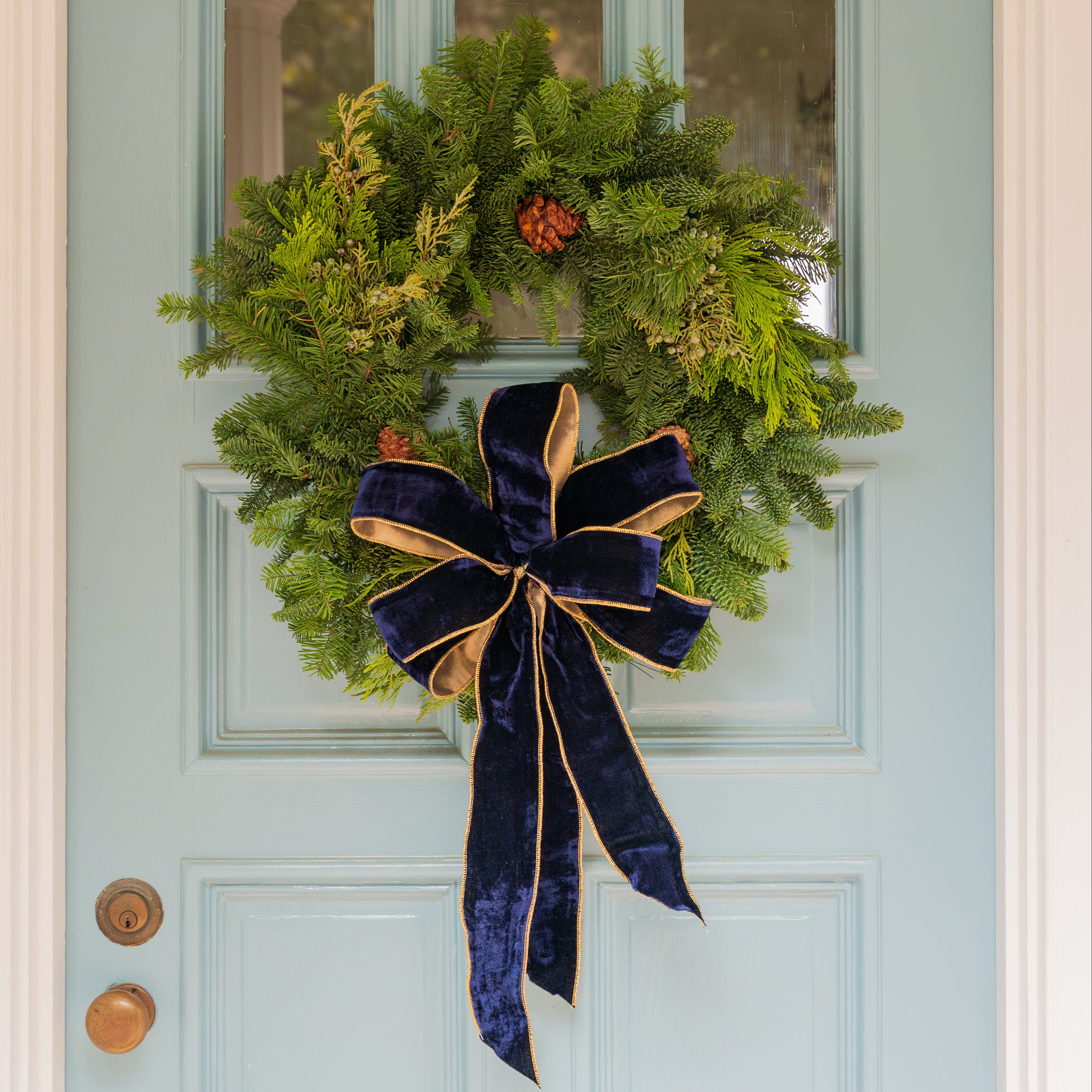 Fresh Mixed Green Wreath