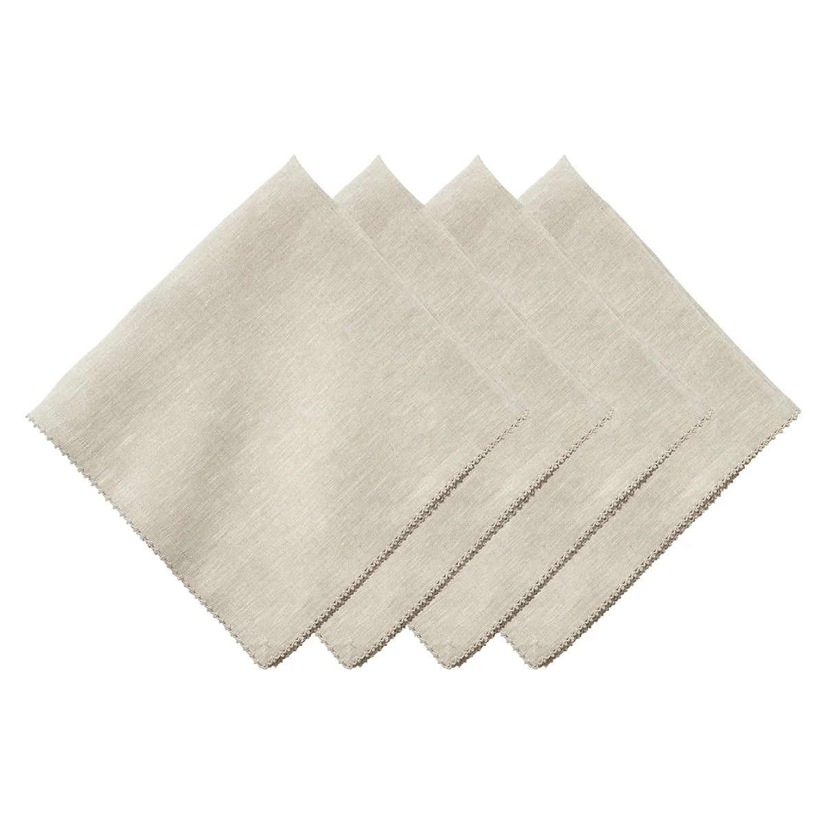 Juliska Berry Scallop Napkin Set of 4