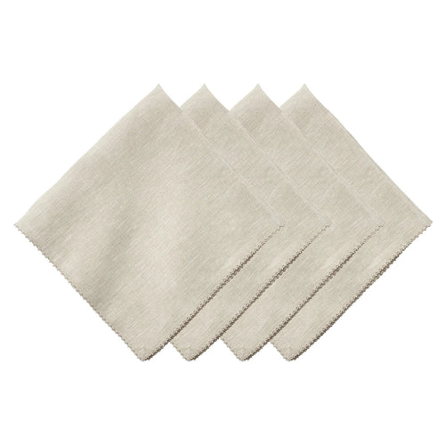 Juliska Berry Scallop Napkin Set of 4