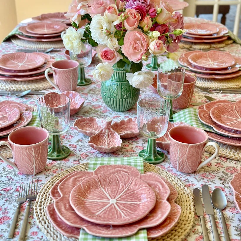 Pink Cabbage Dinnerware
