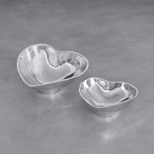 Heart Bowl - Silver