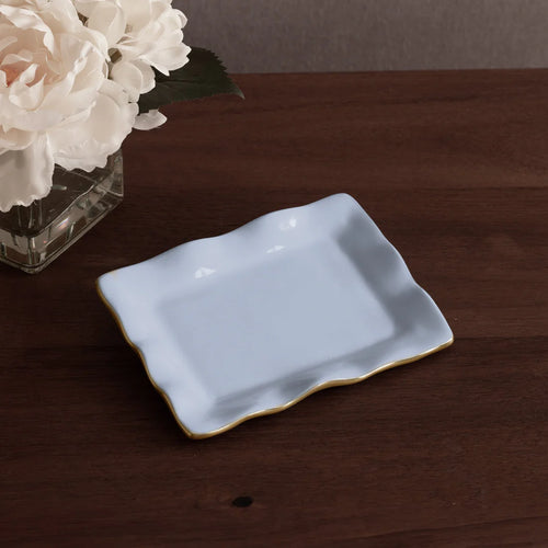 Vento Small Rectangular Tray - Periwinkle