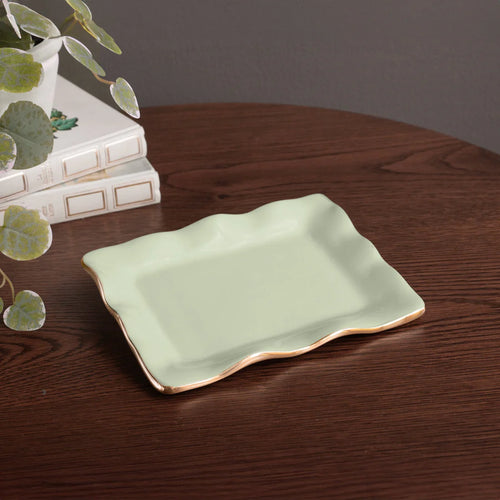 Vento Small Rectangular Tray - Pistachio