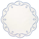 Ribbon Twirl Placemat - Ice Blue - Set of 4