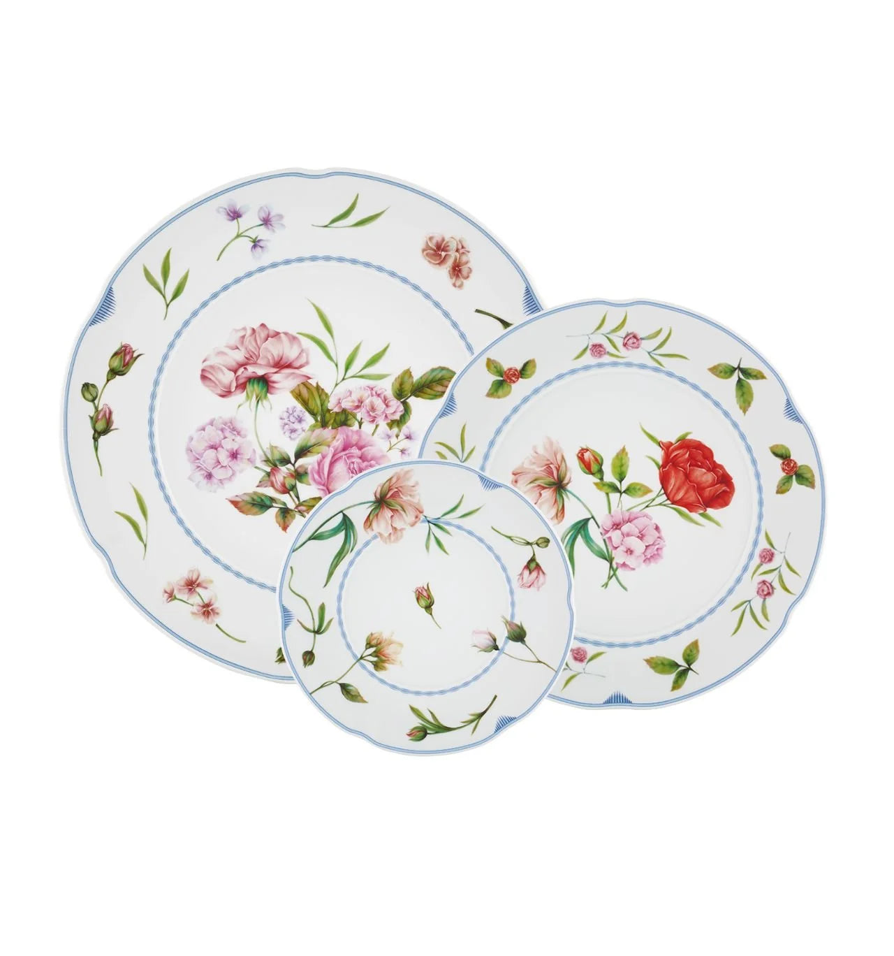 Bridgerton 3-Piece Plate Set by Vista Alegre