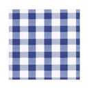 Blue Gingham Paper Luncheon Napkins
