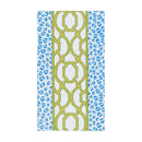 Knots And Spots Blue & Green Guest Towel Napkins