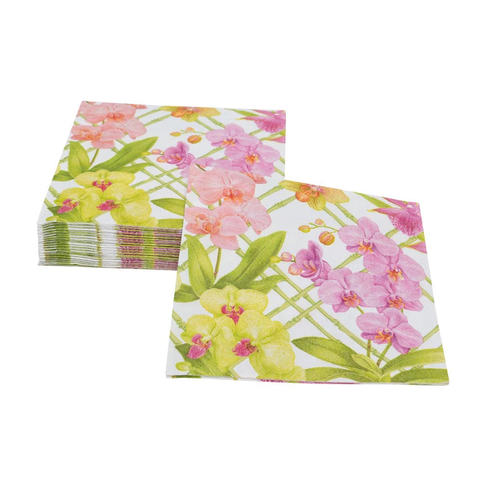 Orchid Conservatory Cocktail Napkins