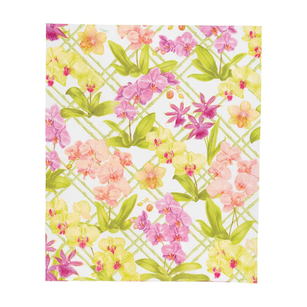 Orchid Conservatory Guest Towel Napkins