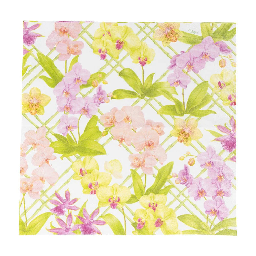 Orchid Conservatory Luncheon Napkins