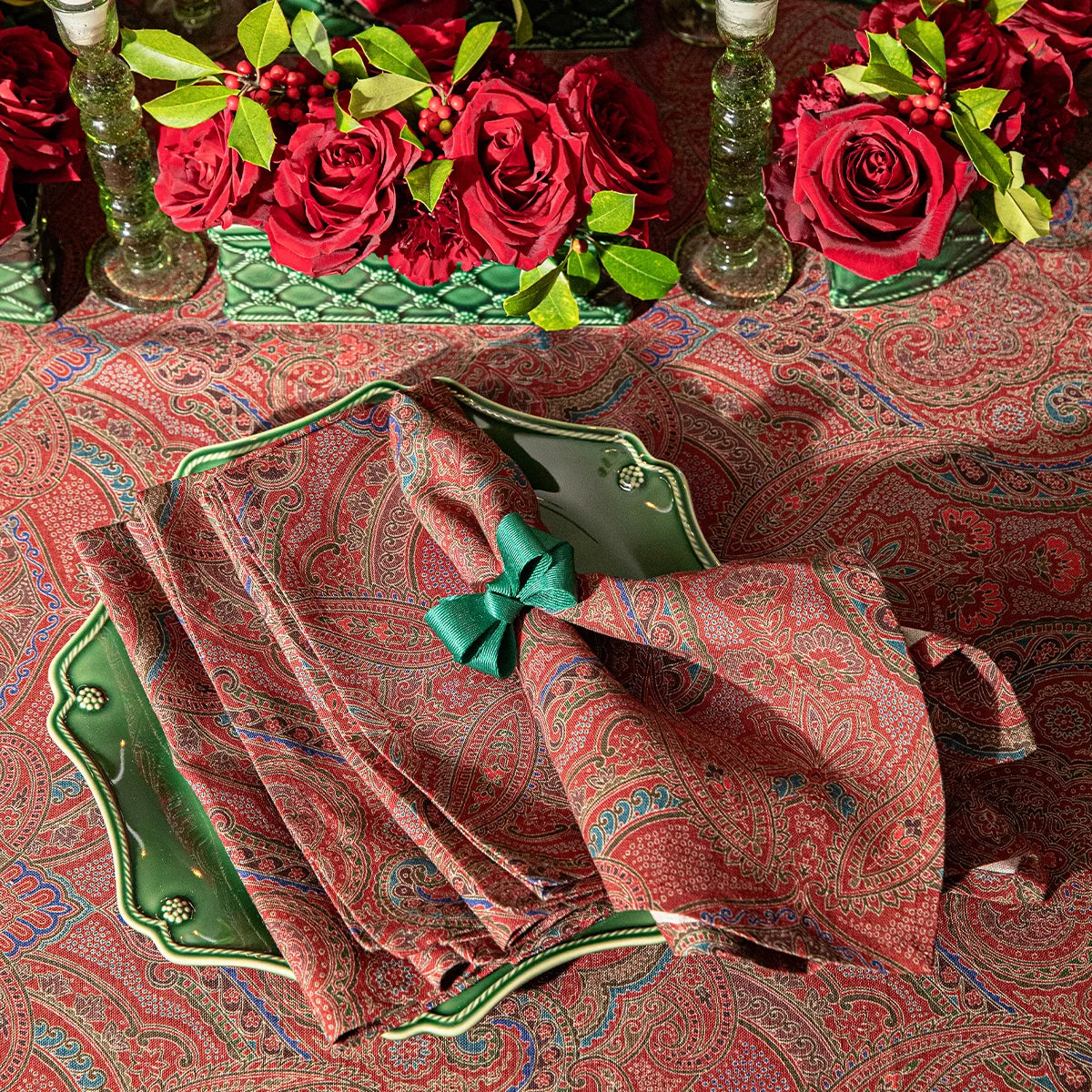 Juliska Paisley Napkin Set of 4