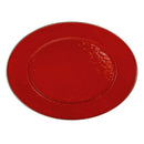 Red Oval Platter