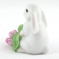Flowerpot Bunny - Blue