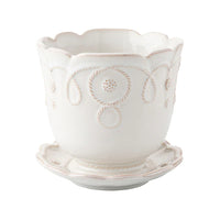 Heirloom Series: Blooming Plant in 5" Juliska Jardins du Monde Planter