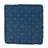 Eyelet Napkin - Navy