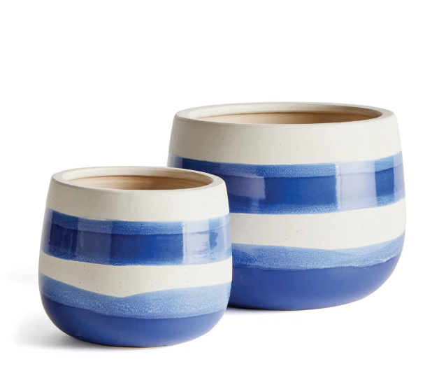 Lia Hand Painted Pot
