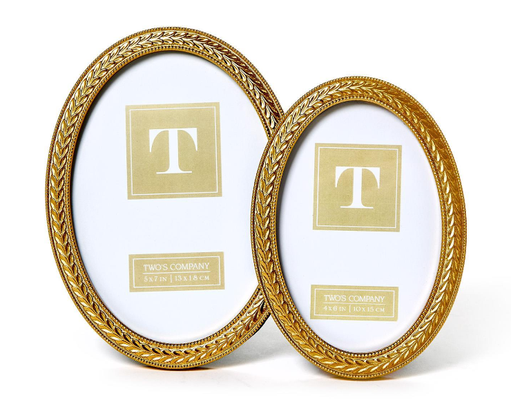 Gold Wreath Frame