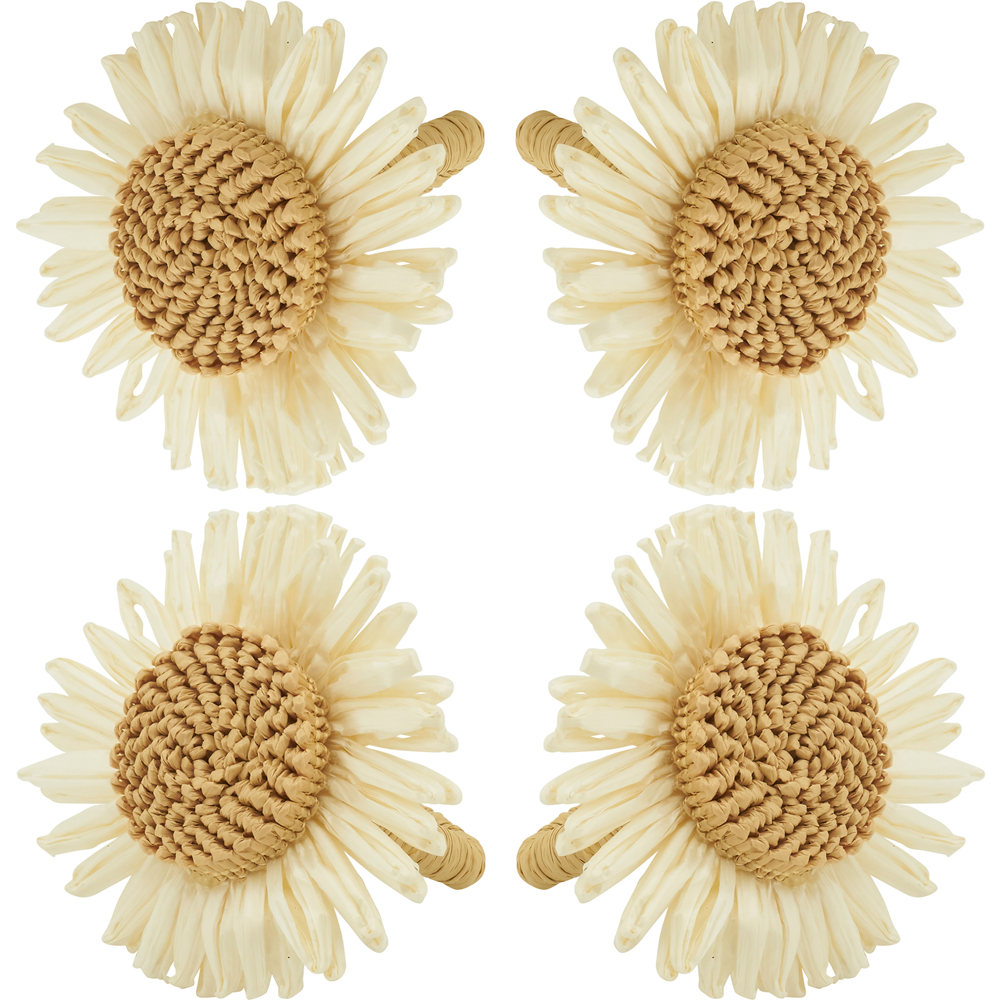 Flower Napkin Ring (Set of 4)