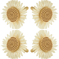 Flower Napkin Ring (Set of 4)