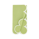 Green Scalloped Napkin
