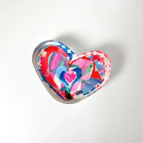 Scalloped Heart Figurine
