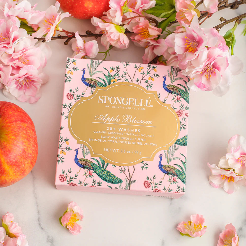 Spongellé Apple Blossom Body Wash Infused Buffer