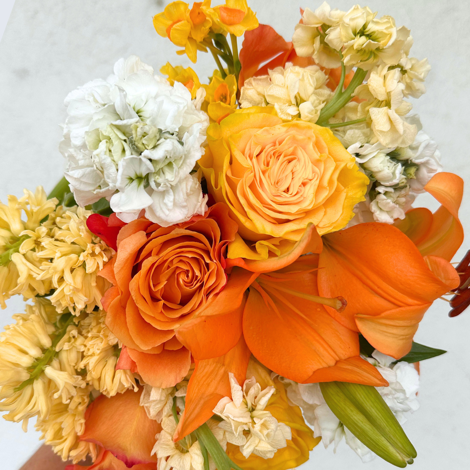 Designer's Choice Arrangement - Sunrise Hues