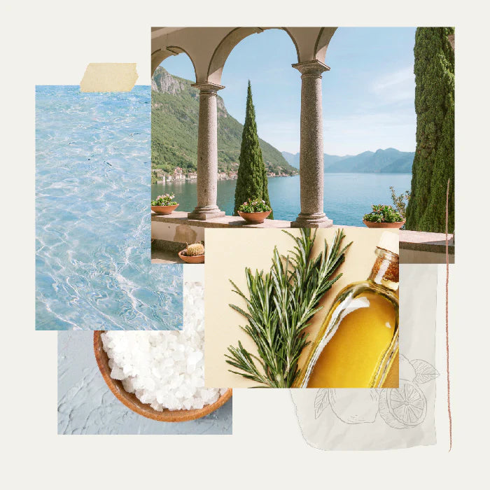 Thymes Cyprus Sea Salt Basket