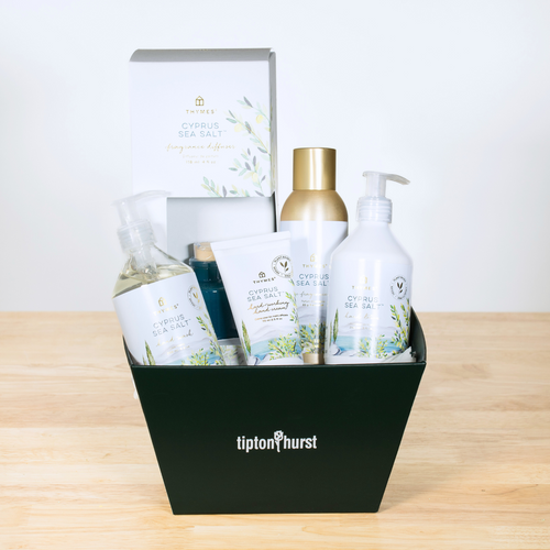 Thymes Cyprus Sea Salt Basket