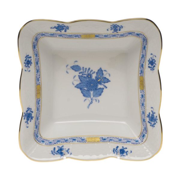 Chinese Bouquet Square Dish