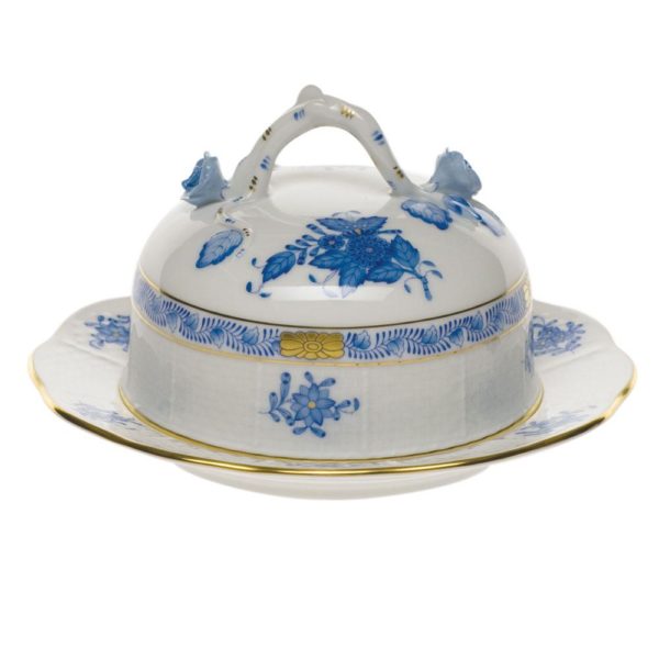 Chinese Bouquet Cov Butter Dish