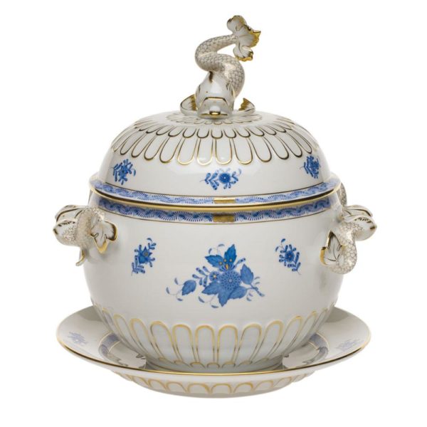 Chinese Bouquet Tureen and Platter