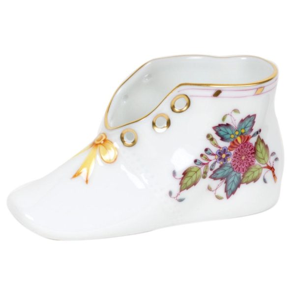 Chinese Bouquet Baby Shoe