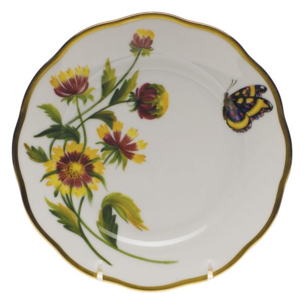 American Wildflowers Bread and Butter Plate Indian Blanket Flower