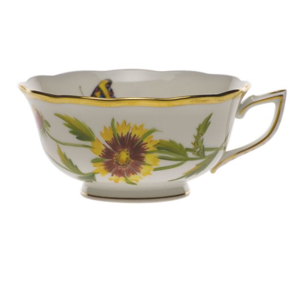 American Wildflowers Tea Cup Indian Blanket