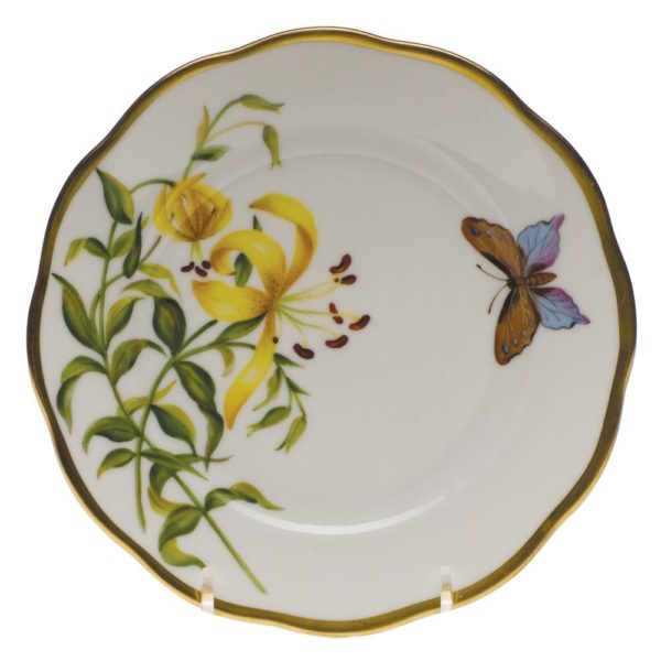American Wildflowers Bread and Butter Plate Meadow Lily