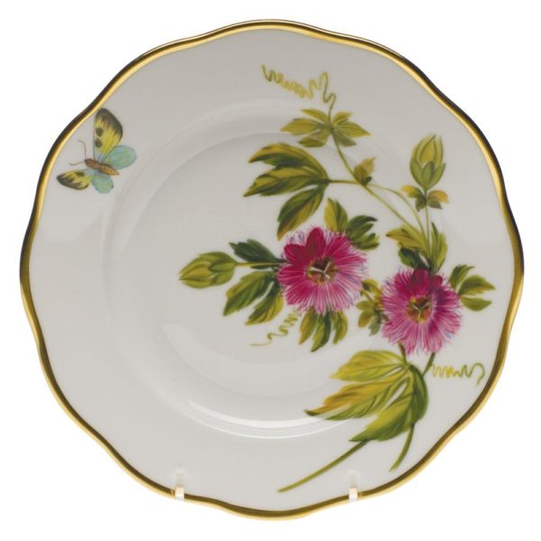 American Wildflowers Salad Plate Passion Flower