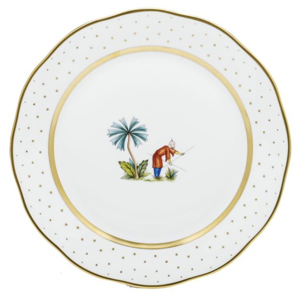 Asian Garden Dinner Plate Motif 6