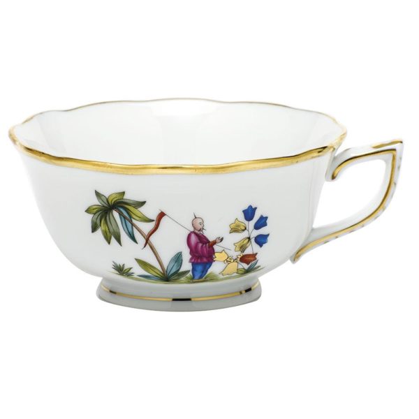 Asian Garden Tea Cup Motif 1
